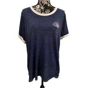 Old Navy All Together Now T Shirt Sz Xxl Rainbow Peace